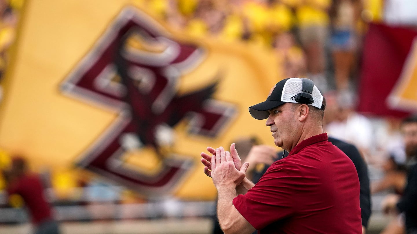 Bill O'Brien has Boston College off to a 4-4 start.