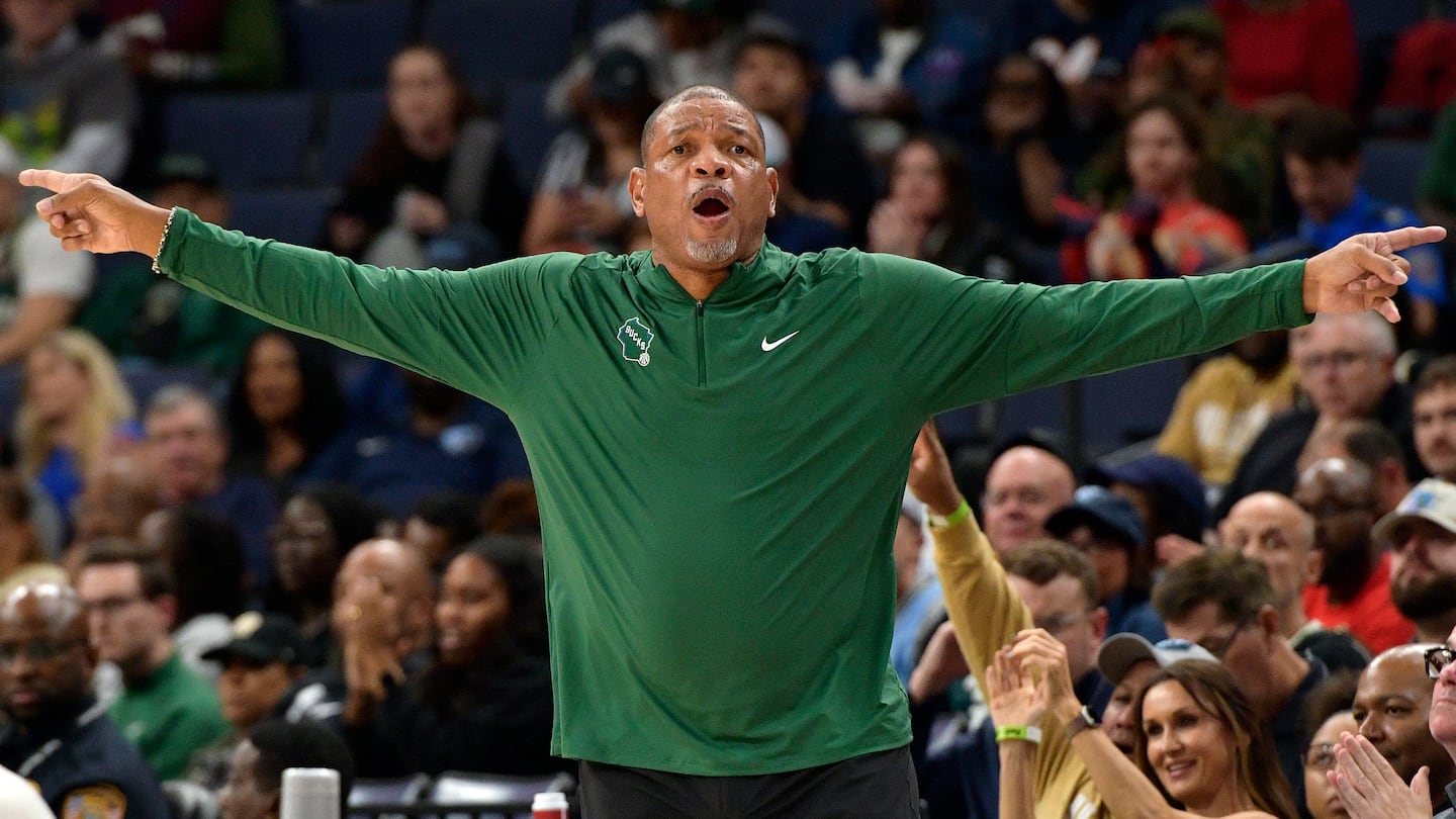 Bucks coach Doc Rivers hasn't led a team to the NBA Finals since the 2009-10 Celtics.