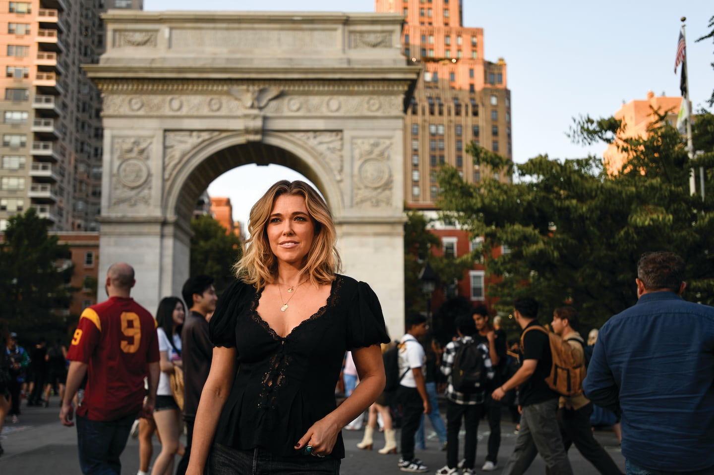 Singer-songwriter  Rachel Platten in Washington Square Park in New York City in September.