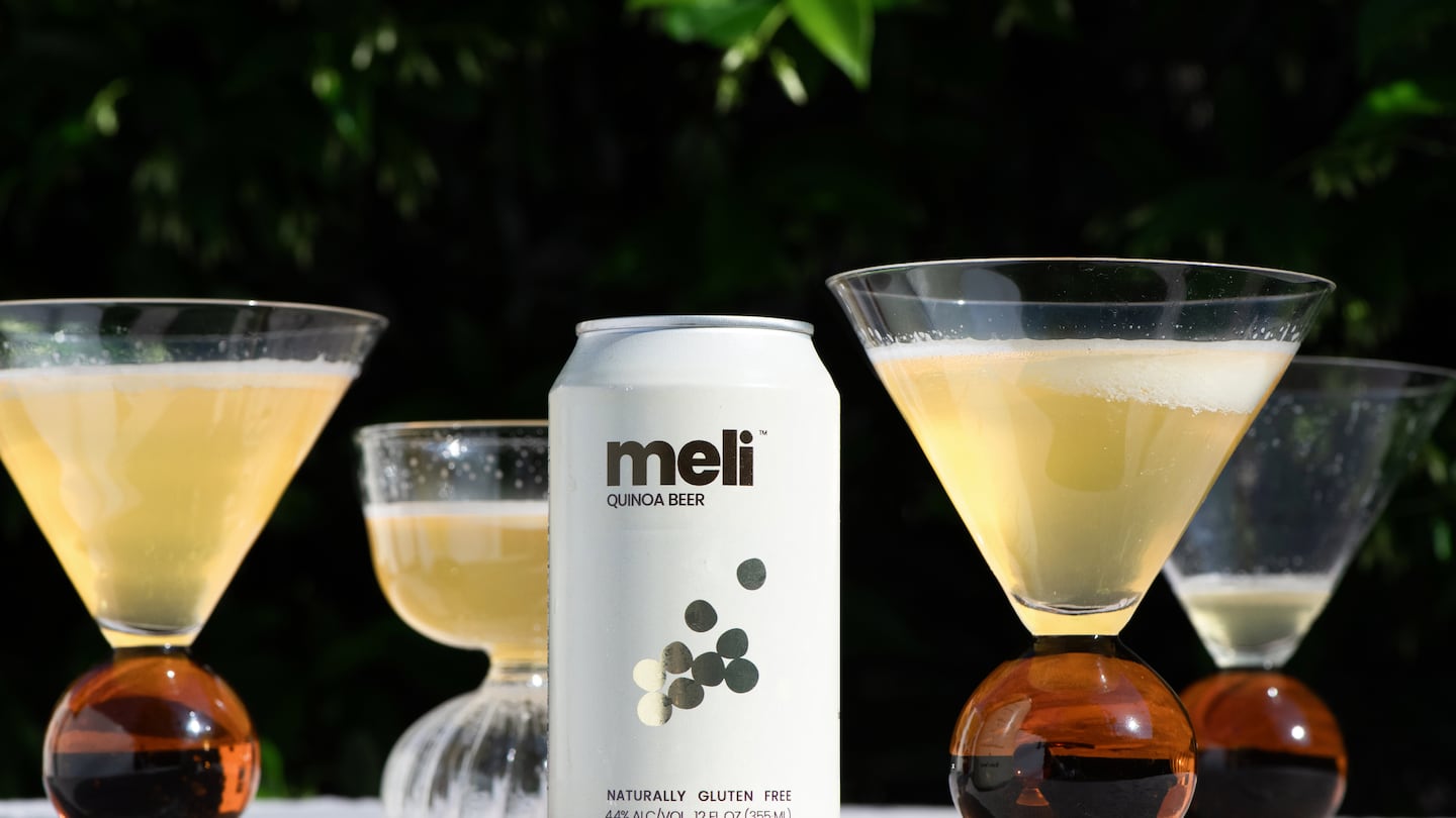 Meli, a new local beer made with quinoa.