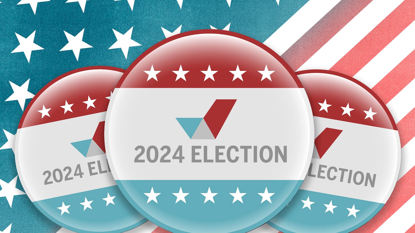 2024 election button