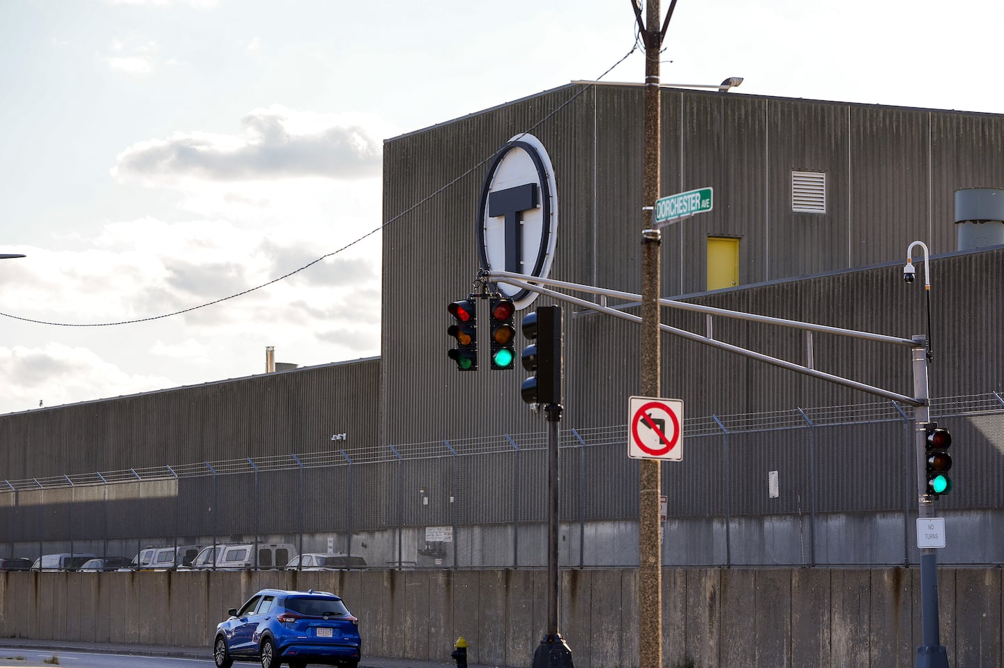 Authorities are investigating MBTA workers at the Cabot Yard maintenance facility in South Boston.