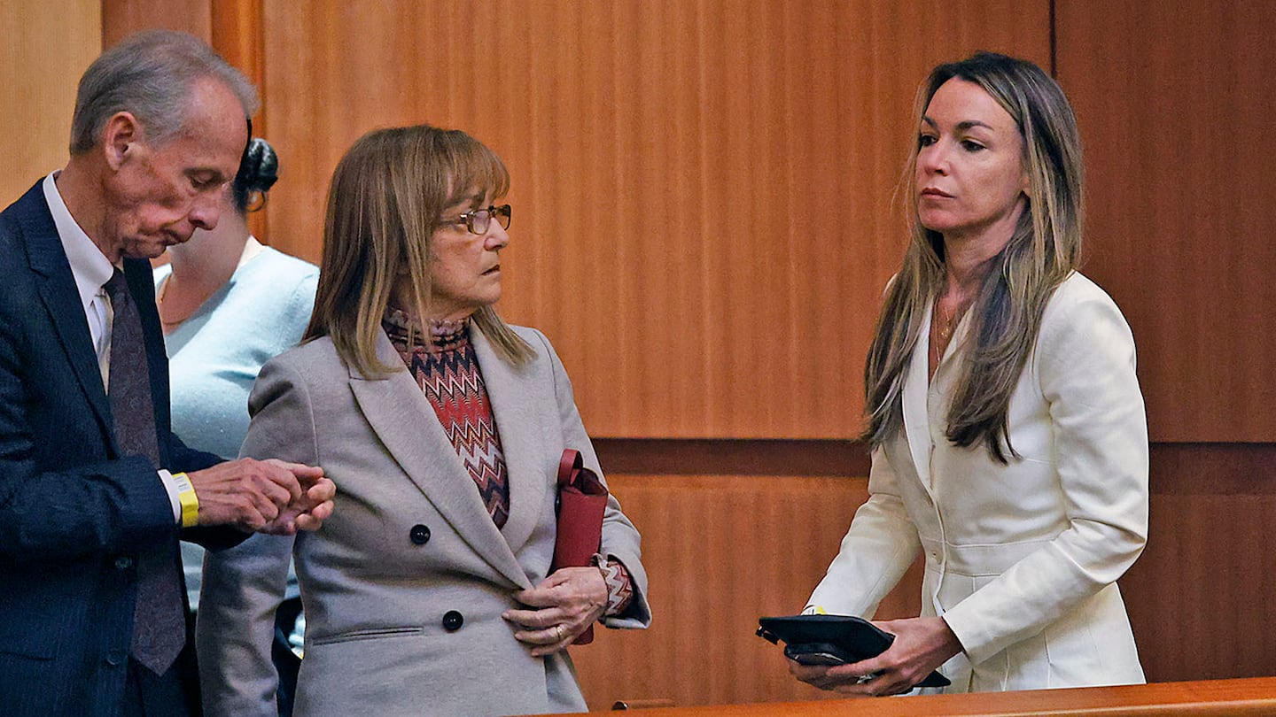 Karen Read left the courtroom with her parents William and Janet on Wednesday.