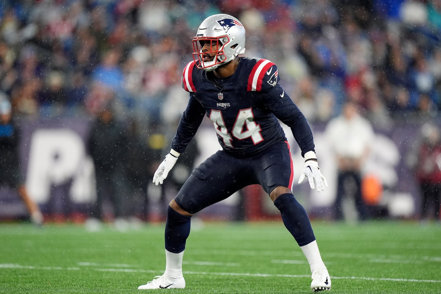 Patriots linebacker Joe Giles-Harris has been elevated to the active roster for the second time this season.