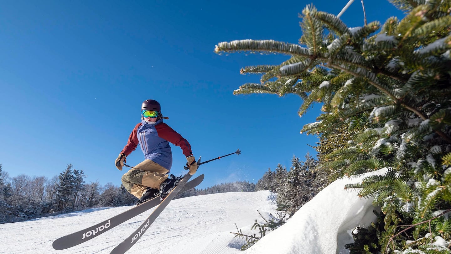 Parlor, a ski and snowboard maker, was launched in an abandoned Cambridge funeral home by three college friends and former pro ski racers.