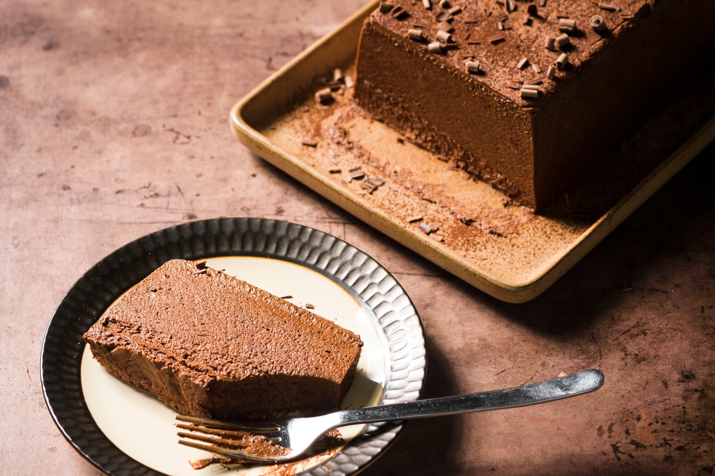 Dark Chocolate Terrine With Coffee And Cardamom