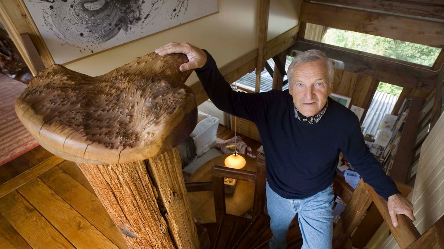 Mr. Van Der Ryn, at his home in Inverness, Calif, in 2005. He emerged from the back-to-the-land movement in the early 1970s to become a leader in green energy buildings at the University of California Berkeley.