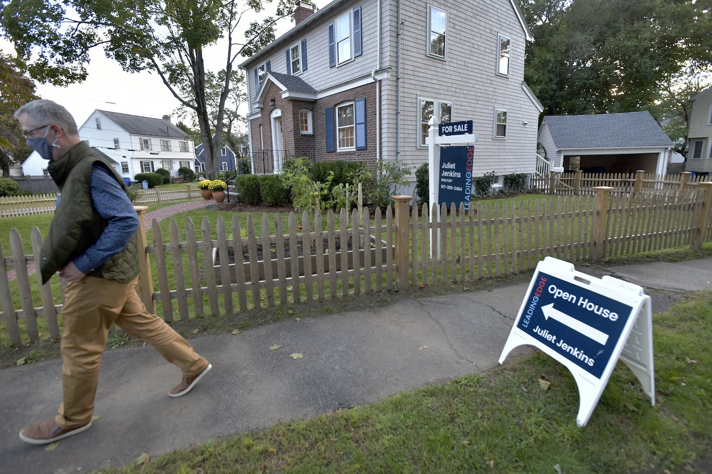 A home for sale in Belmont a few years ago.