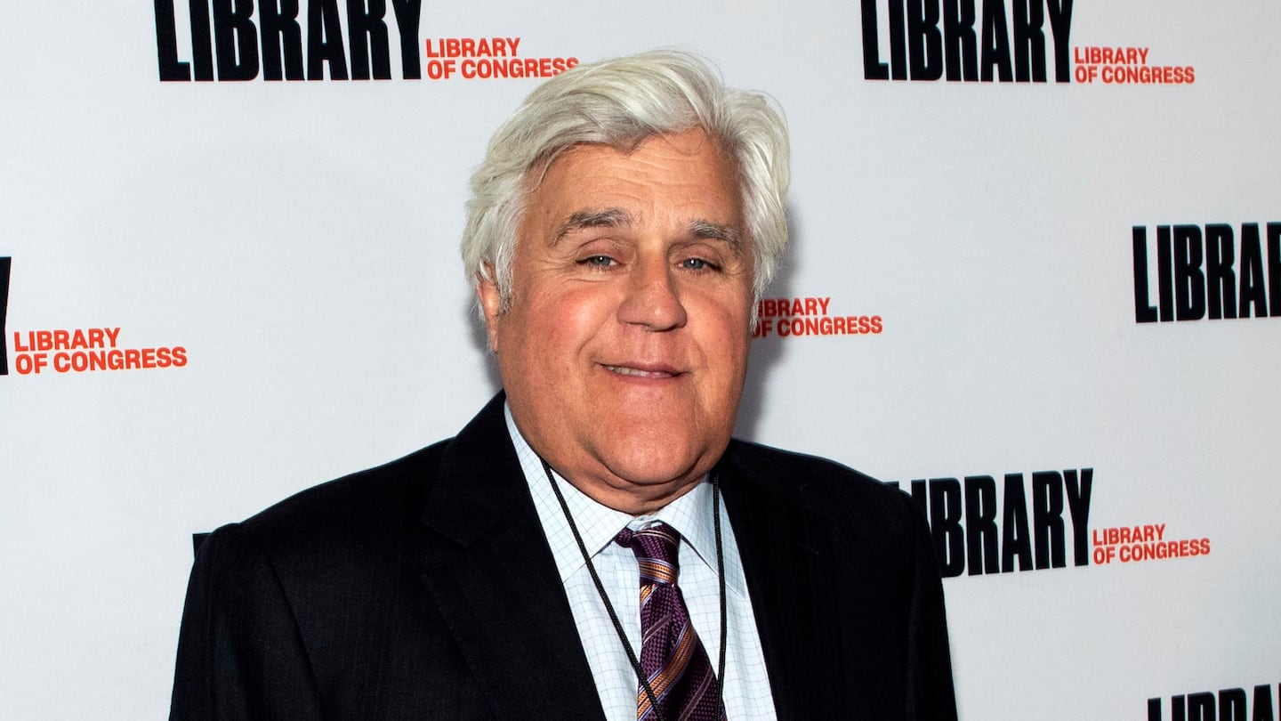 Jay Leno attends the Gershwin Prize Honoree's Tribute Concert in Washington on March 4, 2020.