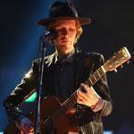 Beck, pictured here in Los Angeles in February, played a freewheeling set — which included mash-ups of his own songs with snippets of others — in Boston Friday.