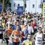 The first wave of runners started the Boston Marathon in April.