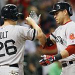 Jacoby Ellsbury (right) had two home runs, walked twice, and scored four runs.
