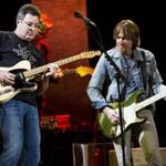 Vince Gill and Paul Franklin.