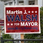 Unions have given $170,000 to Martin Walsh’s campaign, along with a host of volunteers.