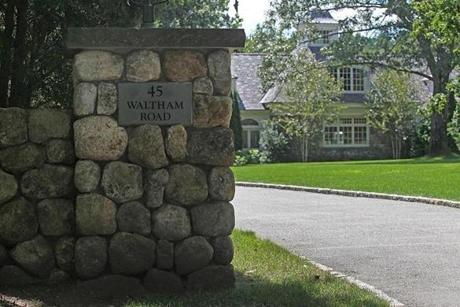 Developer Roy MacDowell’s 28-room mansion in Wayland is scheduled to be auctioned on Friday. 

