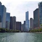 The Chicago River is a system of rivers and canals that offers a  route for touring the city’s world-famous architecture.