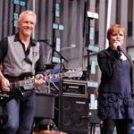 Pat Benatar and her husband, Neil Giraldo, pictured here performing in New York last year, are in their fourth decade of marriage.