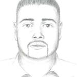 Authorities on Sunday released this sketch of the suspect in the Aug. 6 rape of a 21-year-old woman.
