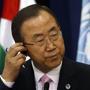 UN Secretary-General Ban Ki-moon. 