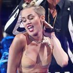 Miley Cyrus and Robin Thicke performed onstage during the 2013 MTV Video Music Awards at the Barclays Center in Brooklyn.