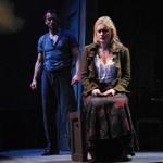 Derek Wilson and Rebecca Brooksher in the Berkshire Theatre Group production of  Eugene O’Neill’s “Anna Christie.” 