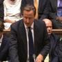 British Prime Minister David Cameron  spoke during a debate on the conflict in Syria in the House of Commons.