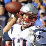 Tom Brady finished with 288 passing yards in the win at Buffalo.