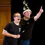 Jeff Turner (left) and Daniel Clarkson have taken “Potted Potter” to the Edinburgh Fringe Festival, London’s West End, off-Broadway, and now on tour.