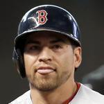 Jacoby Ellsbury foued a ball off of his foot on Aug. 28.
