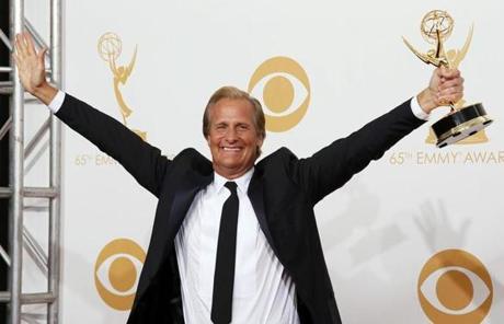 Jeff Daniels won the Emmy Award for best drama series actor for 
