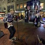 Mike Hastings recently performed in Harvard Square, which is seeing a new infusion of night life.