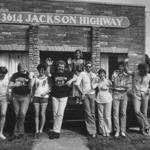 The backup musicians (above) of Muscle Shoals Sound Studios, where greats such as Clarence Carter, Aretha Franklin, and Gregg Allman recorded. 