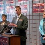 Mayoral candidate Martin J. Walsh on Friday released what he called a comprehensive platform to protect gays and lesbians.