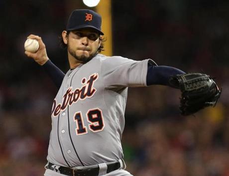 Starting pitcher Anibal Sanchez (pictured) and four relievers almost achieved the first combined no-hitter in postseason history.
