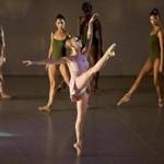 Kristy Anne Dubois and the corps in José Mateo Ballet Theatre’s season opener, “Shadows Fleeting,” at Sanctuary Theatre.