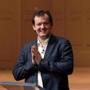 After suffering a concussion that caused him to miss conducting at Tanglewood in July,  Andris Nelsons met the BSO today for a rehearsal, his first since being named the orchestra’s next music director. 