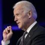 Vice President Joe Biden addressed an audience during a forum on mental health policies that for the 50th anniversary of President John F. Kennedy's signing of the Community Mental Health Act at the JFK Library and Museum in Dorchester. 