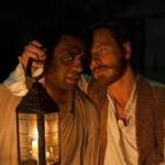 “12 Years a Slave” is the story of Solomon Northup, played by Chiwetel Ejiofor (center and far left, with Michael Fassbender), a free black man kidnapped and sold. The movie is based on his 1853 memoir. 