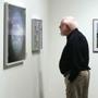 Timothy Wilson, a Somerville photographer, looked at an exhibit at Danforth Art.