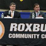Mayoral candidates John R. Connolly and Martin J. Walsh spoke at a debate hosted by the Urban League of Massachusetts in Roxbury. They have discussed race, a topic that had been considered too controversial for some time.