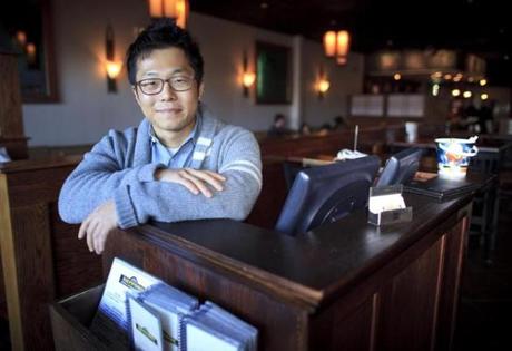 Jay Chung, is the owner/manager of Sapporo Korean Barbecue and Sushi in Westborough
