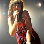 Singer Alexis Krauss (pictured in California in 2011) and Sleigh Bells rocked the Royale on Saturday.