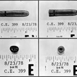 Among the files that have been made public are this series of photographs that show four sides of a bullet, found at Parkland Hospital, where President Kennedy was taken after he was shot. Researchers wonder what might be hidden among the many files that are still unreleased.