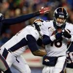 Peyton Manning was mostly skittish and indecisive in the fourth quarter and overtime when he finally had to pass the ball.