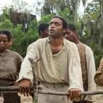 Chiwetel Ejiofor, center, in a scene from 