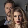 Chris Kipiniak and Andrea Syglowski star in the Hunting-ton Theatre Company’s production of “Venus in Fur.” 