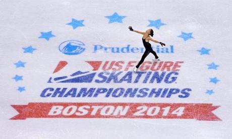 Joelle Forte practiced Wednesday for the US Figure Skating Championships, being held at the TD Garden.
