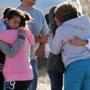 Students were reunited with family following a shooting at a middle school Tuesday in Roswell, N.M. 