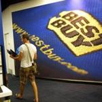 Shares in Best Buy tumbled 27 percent, showing that investors are increasingly worried about the chain’s future.