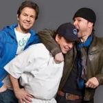 From left: Mark, Paul, and Donnie Wahlberg. 